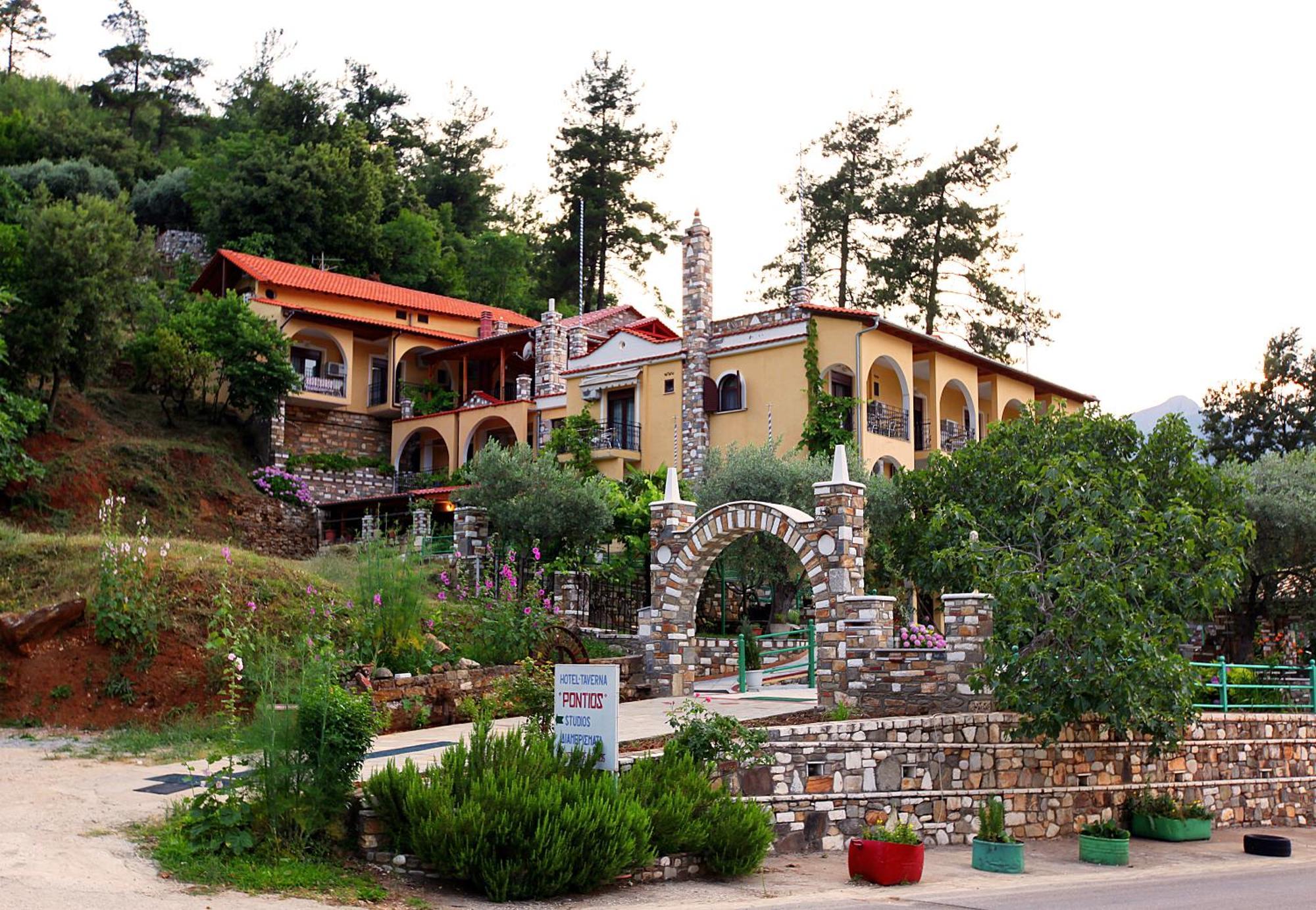 Hotel Castle Pontos Skala Potamia  Esterno foto